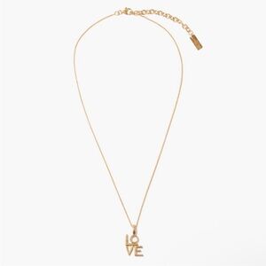 NEW Yves Saint Laurent YSL Love Pendant Necklace